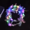 Street stalls, night markets, popular children's toys, internet-famous hair accessories, concerts, glowing lights at night, headwear, goose hair bands, feather hair bands, Haijuan toys, LED electronic toys details Picture